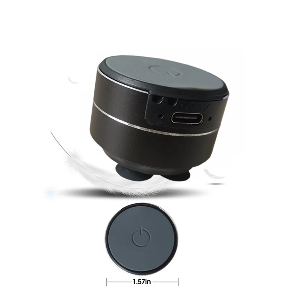 Mini Bone Conduction Speaker Vibration Stereo Audio Digital TWS Wireless Bluetooth Speakers Portable Metal Speaker Dropshipping
