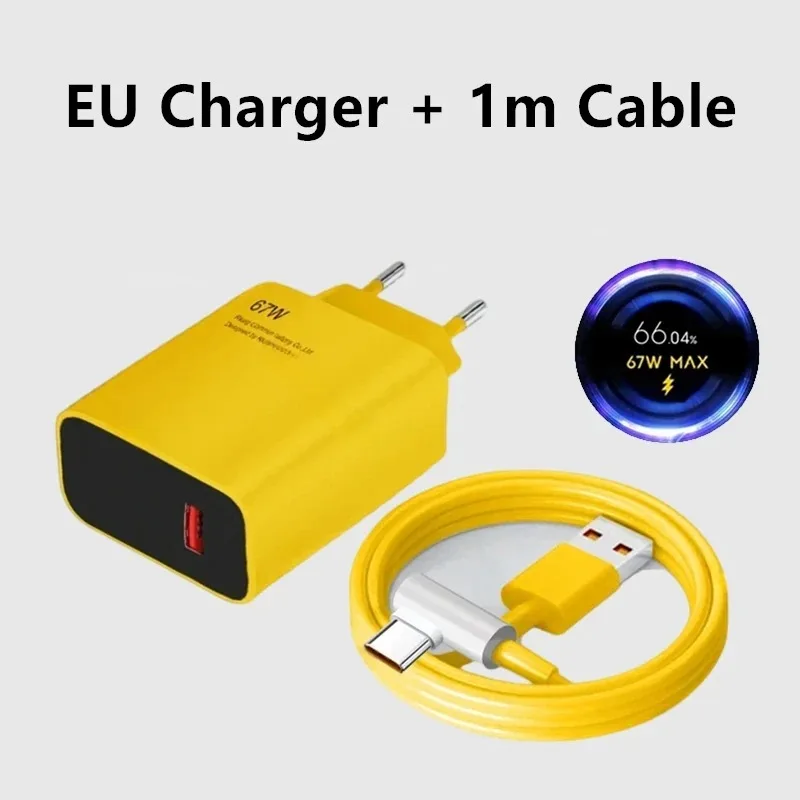 67W USB Fast Charger For Xiaomi 14 13 12 11 Pro Ultra Lite USB To Type C Quick Charging Phone Cable For Redmi Note12 Accessories