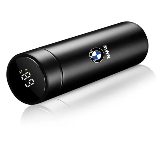 Car Stainless Steel Smart Thermos Mug Insulation Cup Led Digital Temperature Display For BMW E28 E30 E34 E36 M Performance X1 X2