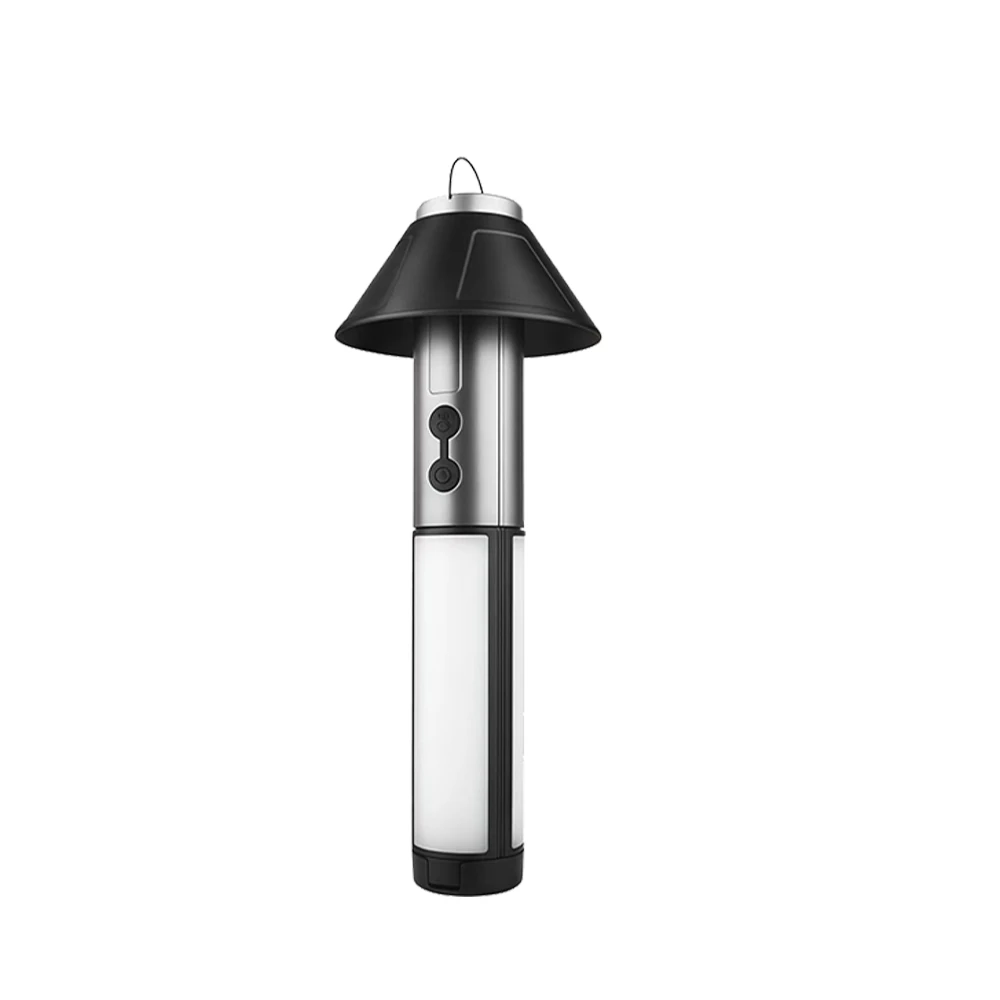 Multi-functional Camping Light 2 in 1 Rechargeable Telescopic Camping Lantern Flashlight with Hook Outdoor Emergency Work Light