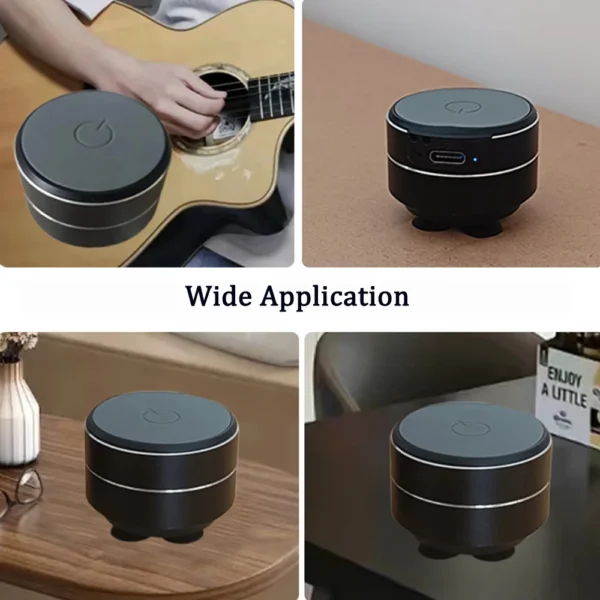 Mini Bone Conduction Speaker Vibration Stereo Audio Digital TWS Wireless Bluetooth Speakers Portable Metal Speaker Dropshipping