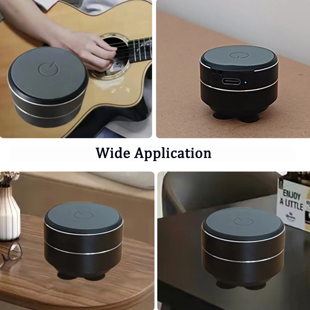 Mini Bone Conduction Speaker Vibration Stereo Audio Digital TWS Wireless Bluetooth Speakers Portable Metal Speaker Dropshipping