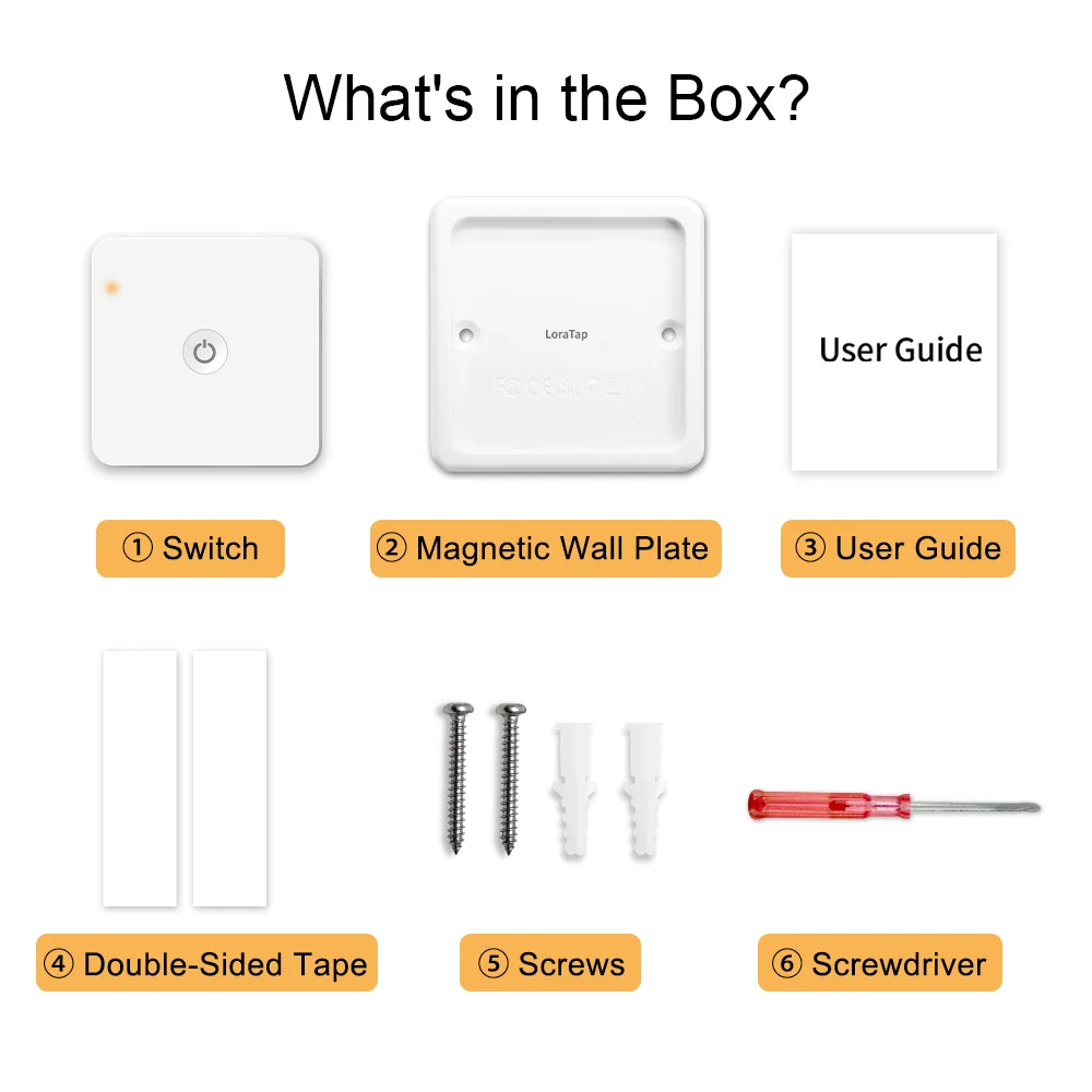 LoraTap ZigBee 3.0 Wireless 13 Types Push Button EU US Remote Controller Tuya Scene Automation Control Switch Smart Life App