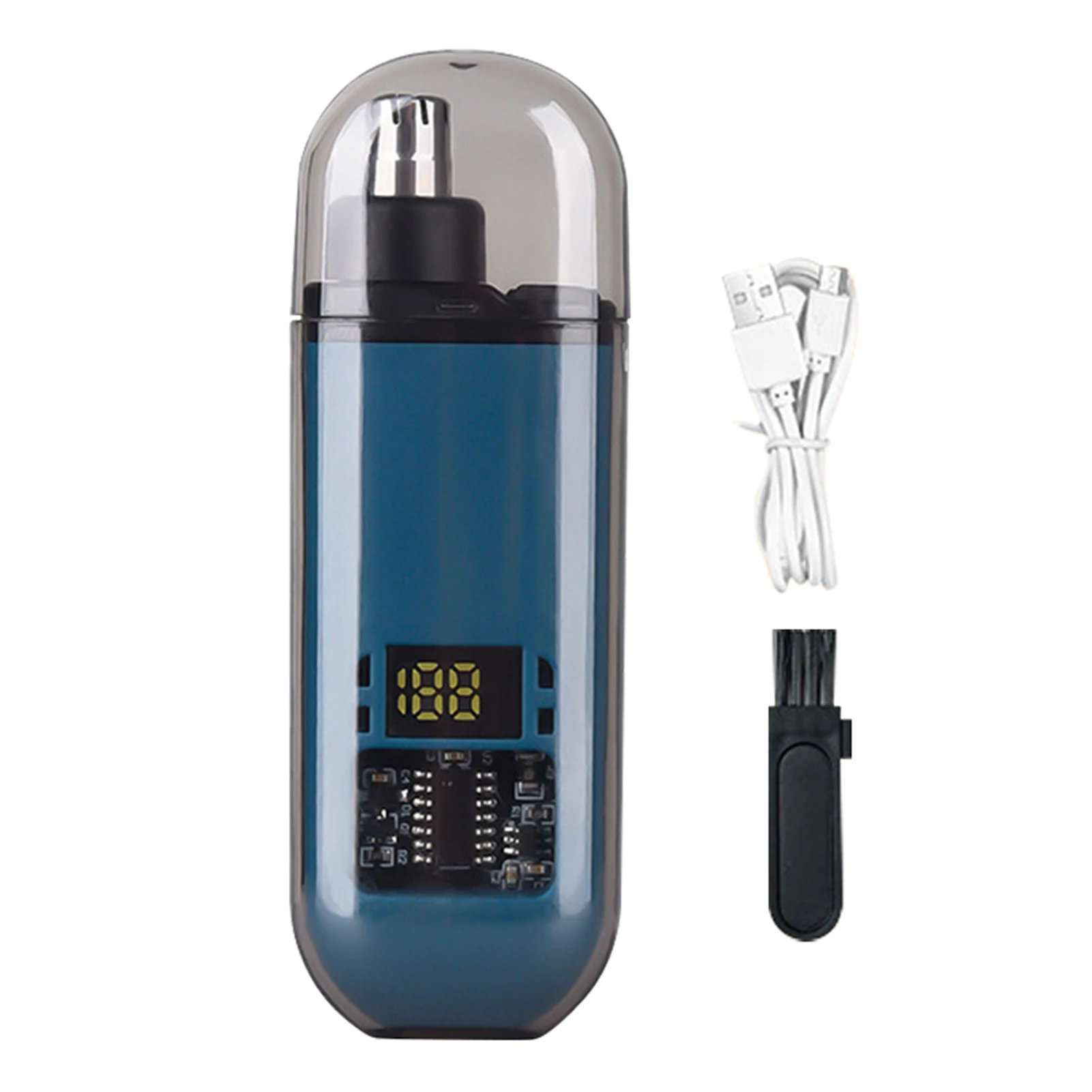 2 in 1 Electric Nose Hair Trimmer Clipper Rechargeable Multi-kinetic Shaving Unisex Automatic Washable Personal Care Appliances
