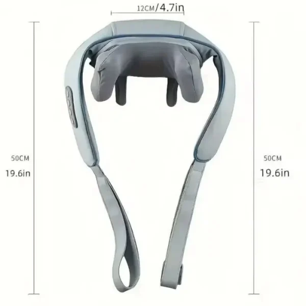 Neck and Back Massager Electric Wireless Neck and Shoulder Massage Arm and Back Body Muscles Relaxation Constant Temperature Hot