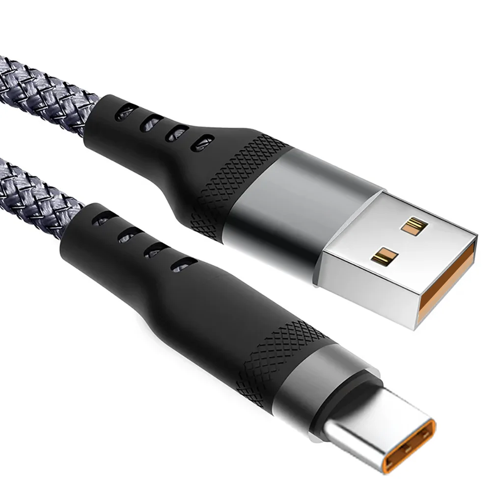 NNBILI 6A Verlengde Usb TYPE-C Kabel Gevlochten Cbale For Samsung Huawei Xiaomi Switch Sony Ps5 TYPE-C 8M 5M 3M 2M 1.5M 1M Kabel