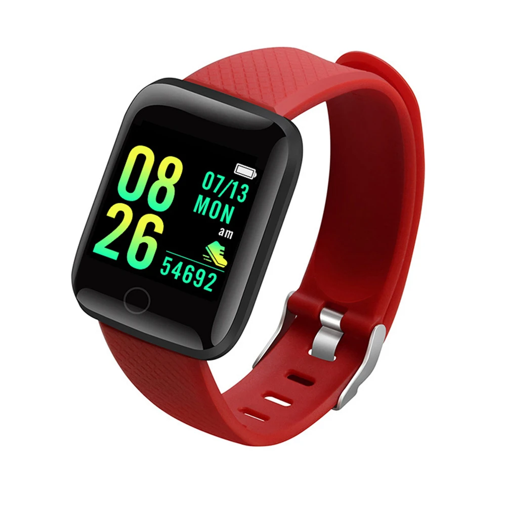 116plus Smart Watch For Men Women Gift 1.3 inch Screen Sports Fitness Watches Wristwatch Bluetooth 5.0 Calls Digital Smartwatch