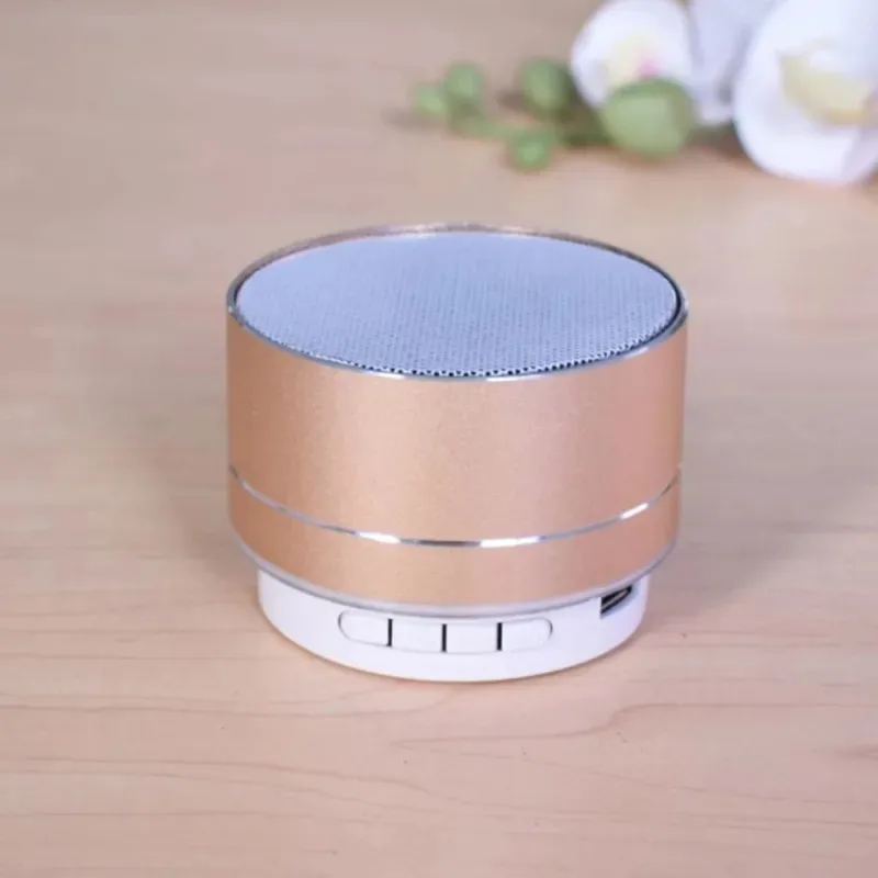 Portable Wireless Bass Speaker Audio, Mini Car Small Speaker Auxiliary FM TF USB Plug-in Card Outdoor Portable Small Speaker