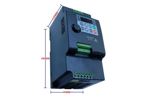Input 220V to Output 380V VFD Variable Frequency Drive Converter Inverter 0.75/1.5/2.2/3.7/4/5.5 KW Motor Speed Controller