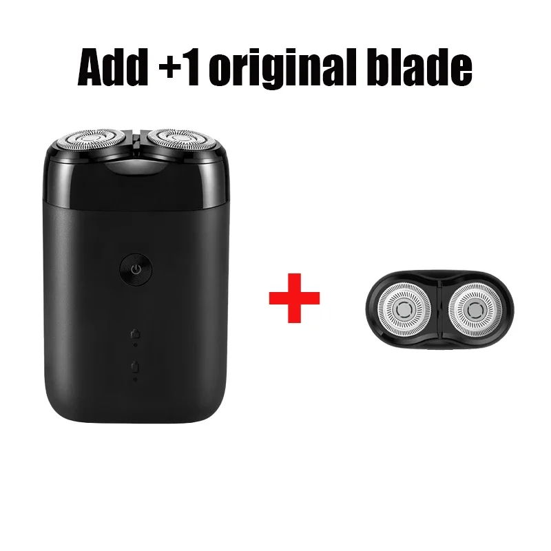 XIAOMI MIJIA S100 Electric Shaver Twin Blade Portable Dry Wet Razor Beard Trimmer Cutter USB Rechargeable For Men Razors Machine