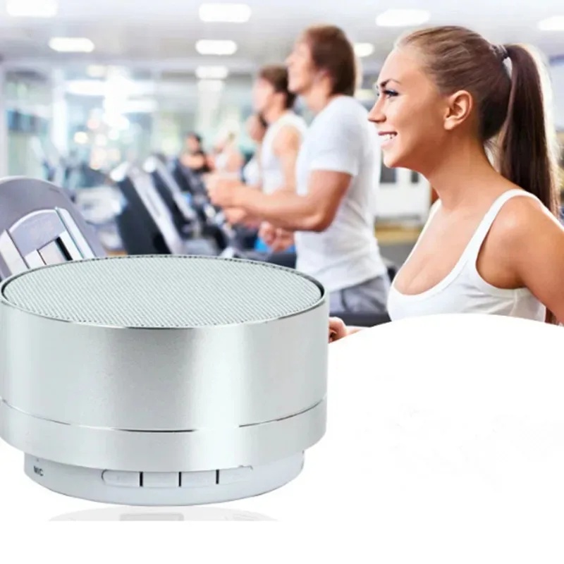 Portable Wireless Bass Speaker Audio, Mini Car Small Speaker Auxiliary FM TF USB Plug-in Card Outdoor Portable Small Speaker