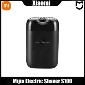 Sf2043c2ca2374fbd8712ab6ca3668a67i.webp XIAOMI MIJIA S100 Electric Shaver Twin Blade Portable Dry Wet Razor Beard Trimmer Cutter USB Rechargeable For Men Razors Machine