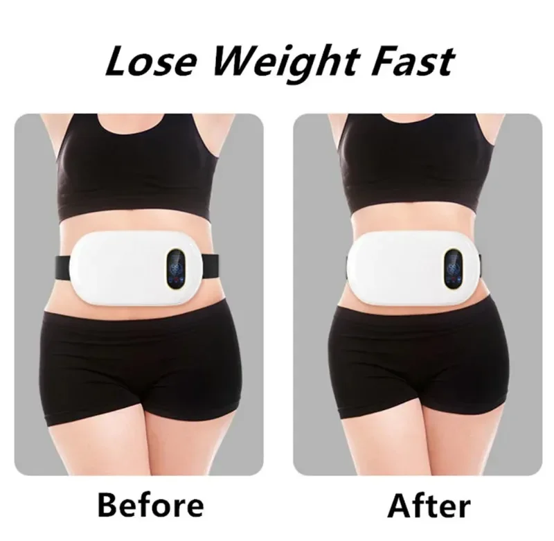 Losing Weight Massager for Body Slimming Back Massager Electric Cellulite Massager for Belly Slimming Belt Abdominal Fat Burning