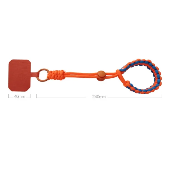 Cute Mobile Phone Lanyard Hanging Decoration Can Be Carried Twist Rope Anti-loss Pendant Fashion Strong Wrist Short Straps Band