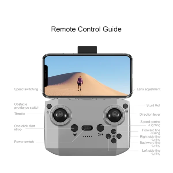 Xiaomi D16 Mini Drone Dual Camera 8K HDAerial Aircraft Obstacle Avoidance UAV Fixed Remote Control Airplane Gift Toys 20000M