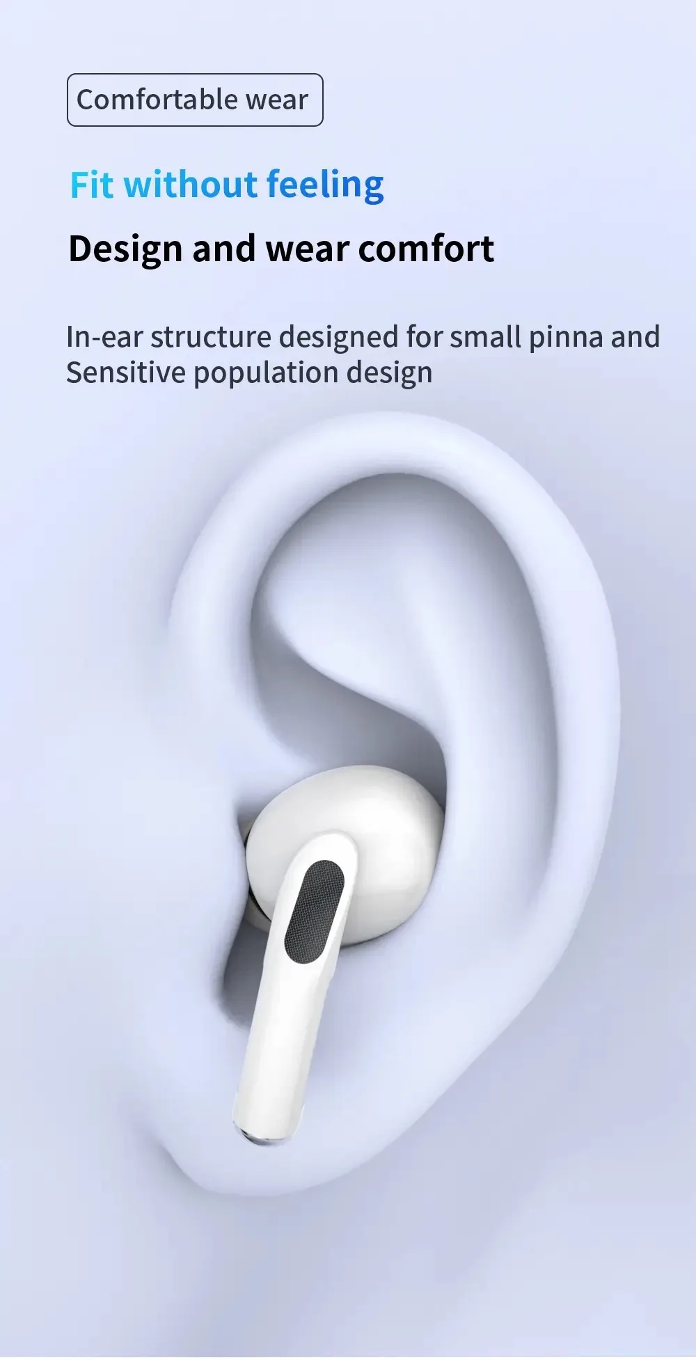 Original XIAOMI A7 Wireless Bluetooth Headset In-Ear Extra Bass Earbud HiFI Stereo Game Sport Earphone Touch control with Mic