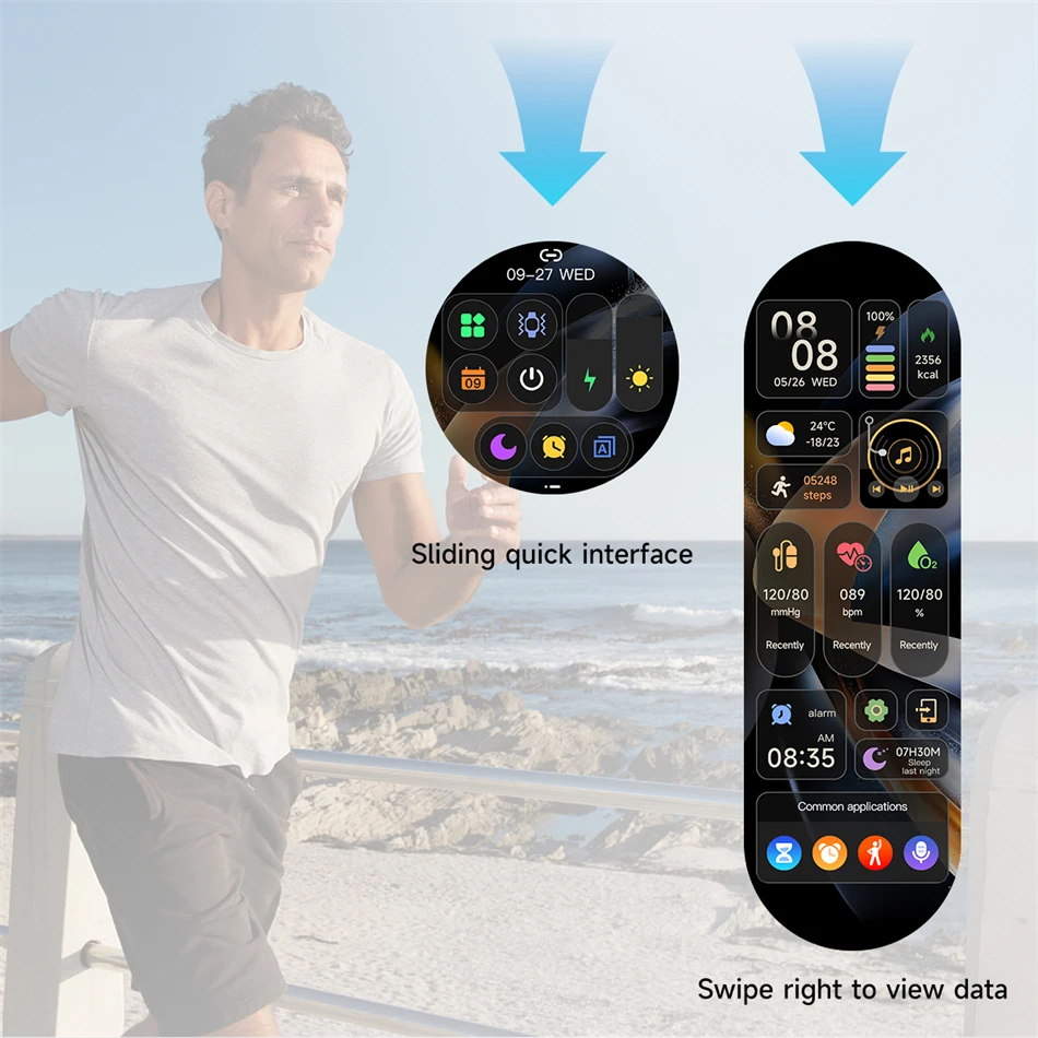 New For Huawei Watch GT5 Pro Smart Watch HD AMOLED Screen NFC GPS Tracker Bluetooth Call Health Waterproof Smartwatch Men Women