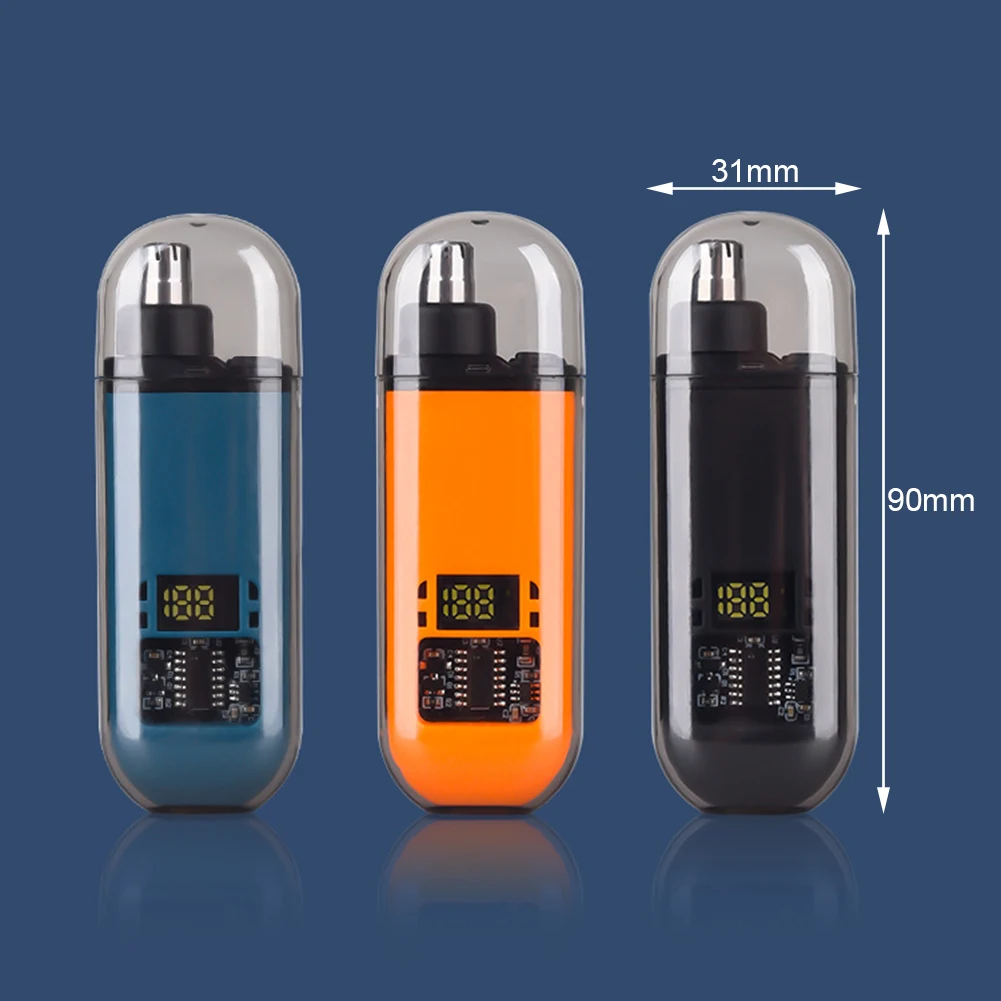 2 in 1 Electric Nose Hair Trimmer Clipper Rechargeable Multi-kinetic Shaving Unisex Automatic Washable Personal Care Appliances