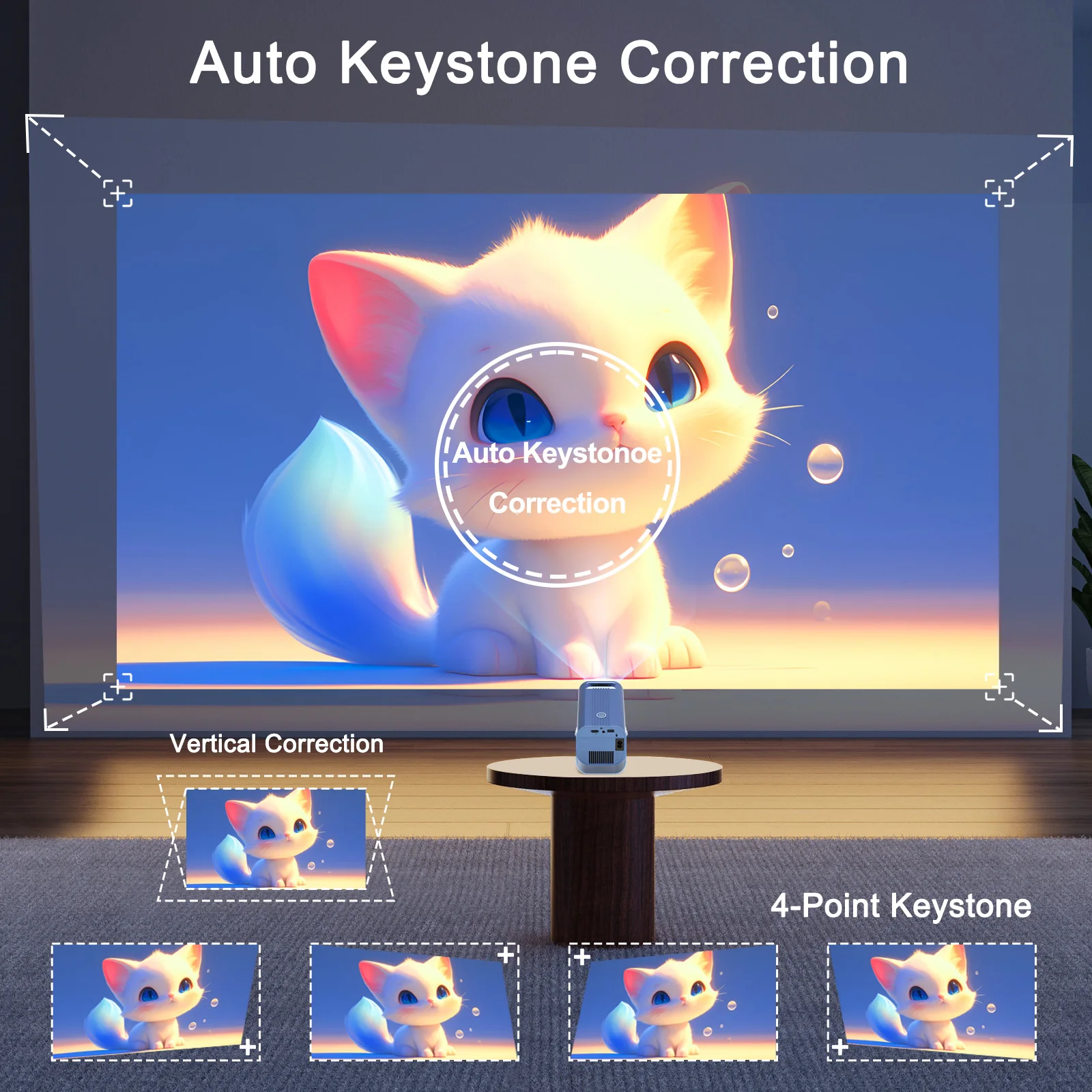 H96 MAX Projector B11 4K Android11 Dual Wifi6 200ANSI Allwinner H716 2GB 16GB BT5.0 1080P 1280*720P Home Cinema Outdoor Projetor