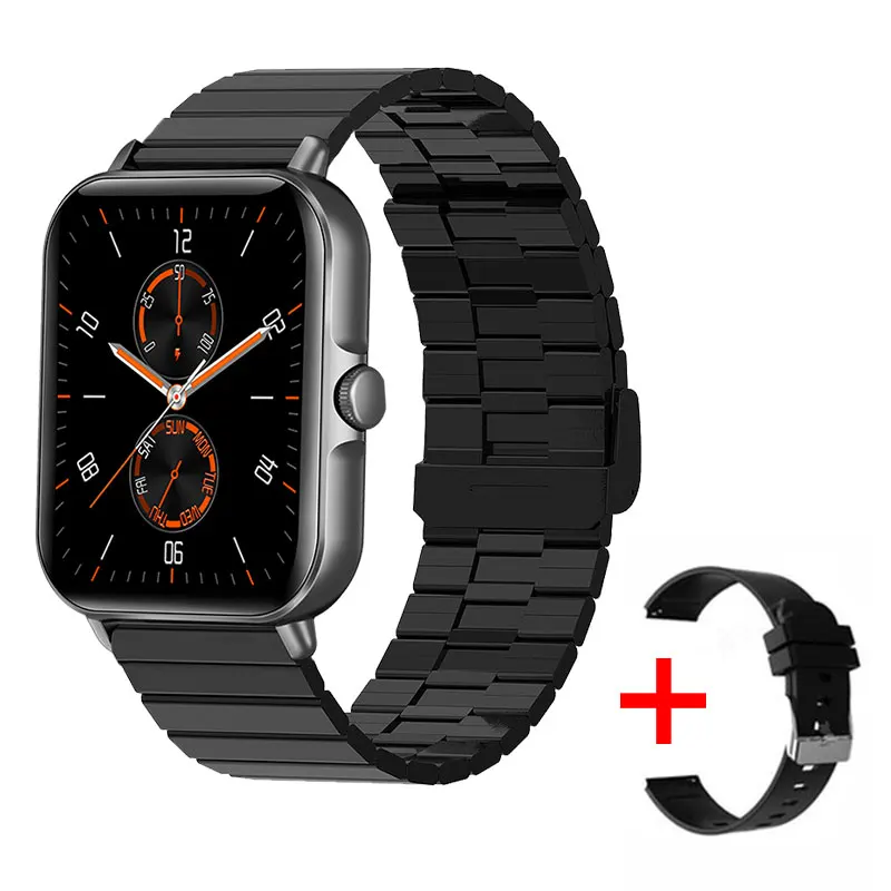 2025 2.01'' Smart Watch Bluetooth Call Play Music Smartwatch Fitness Clock Sport Waterproof Watches for Men Women iPhone Android