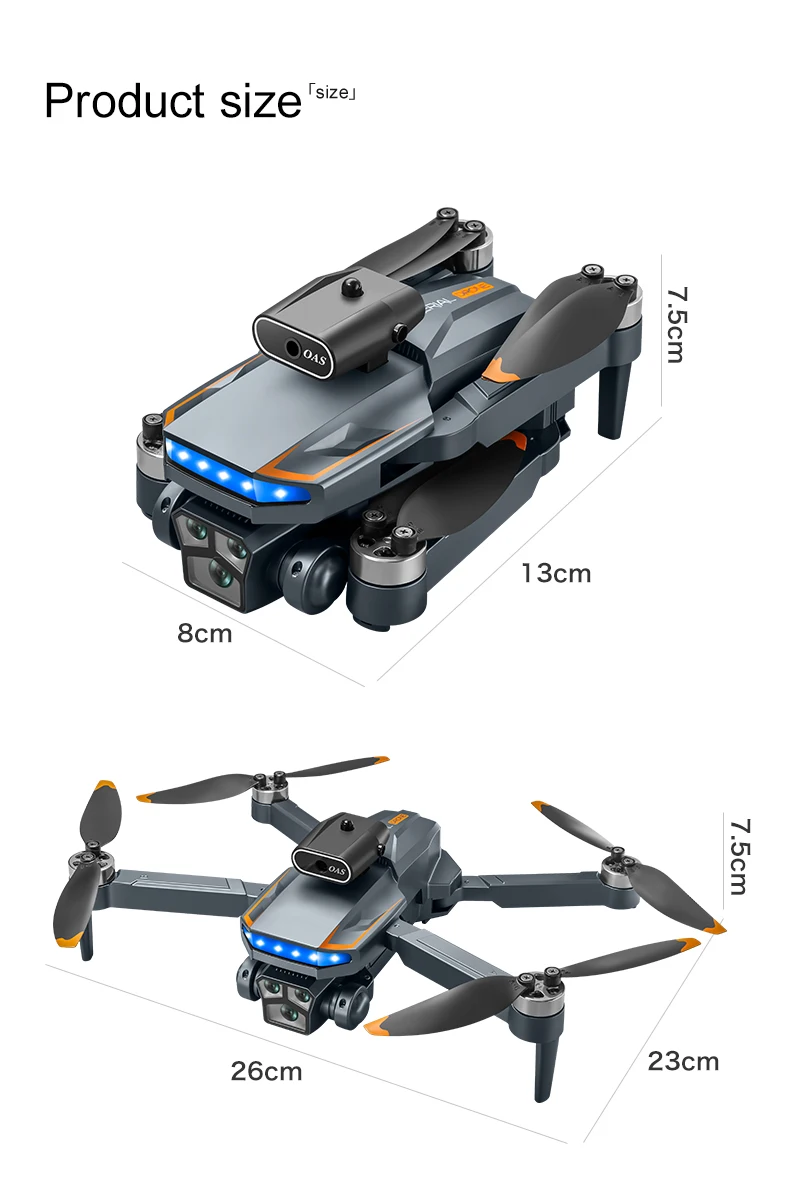 P18 New RC Drone Dual 8K camera drone obstacle avoidance quadcopter electronically controlled professional Drone Kid Gift Toys