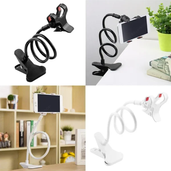 Universal Mobile Phone Holder Long Arm Lazy Bracket Clip Stand Stents Flexible Bed Desk Table Clip Bracket for Smartphone Holder